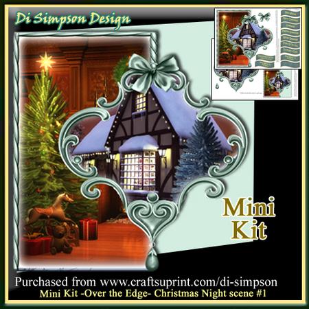 Mini Kit -over the Edge- Christmas Night Scene #1