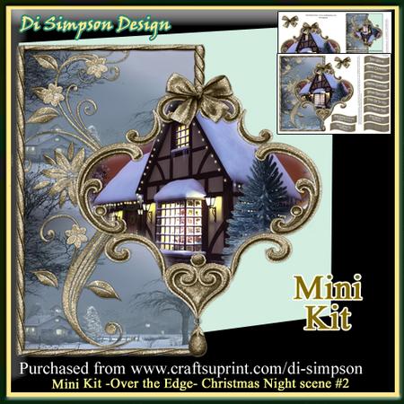 Mini Kit -over the Edge- Christmas Night Scene #2