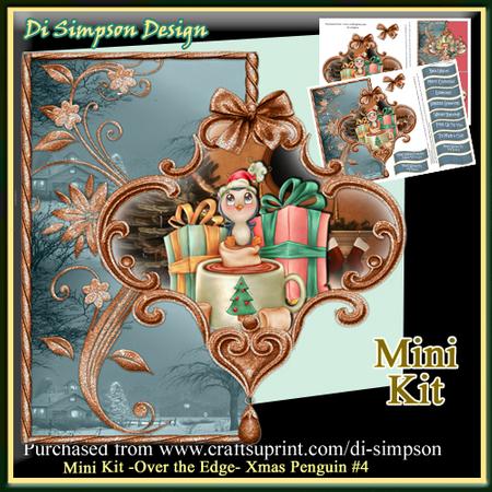 Mini Kit -over the Edge- Xmas Penguin #4
