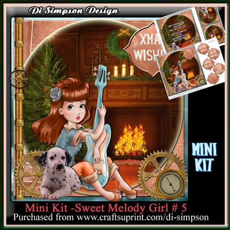 Mini Kit -sweet Melody Girl #5- Christmas