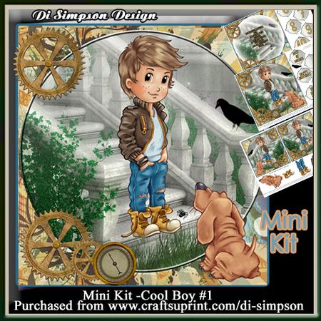 Mini Kit - Cool Boy #1- Ages 6-10yrs
