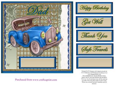 Vintage Car for Dad #3