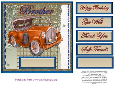Vintage Car for Lots of Occasions -brother#4