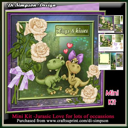 Mini Kit -jurasic Love for Lots of Occasions