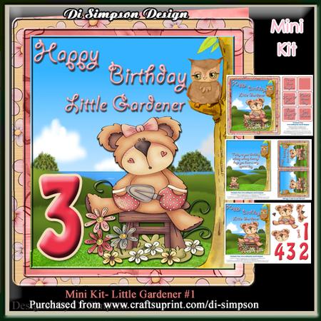 Mini Kit- Little Gardener #1