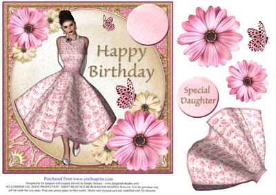 Pretty in Pink- Happy Birthday #1