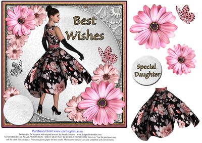 Pretty in Pink & Black- Happy Birthday #2