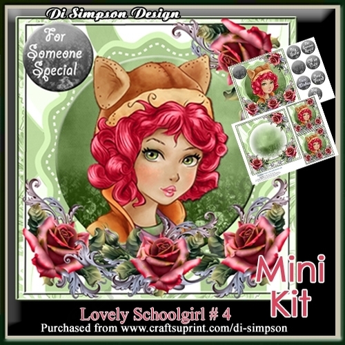 Mini Kit- Lovely Schoolgirl #4