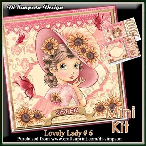 Mini Kit- Lovely Lady # 6- For lots of occasions