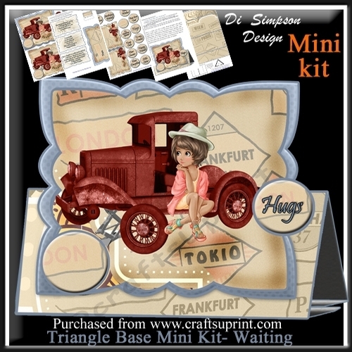 Triangle Base Mini Kit- Waiting  #4 - For Lots of Occasions