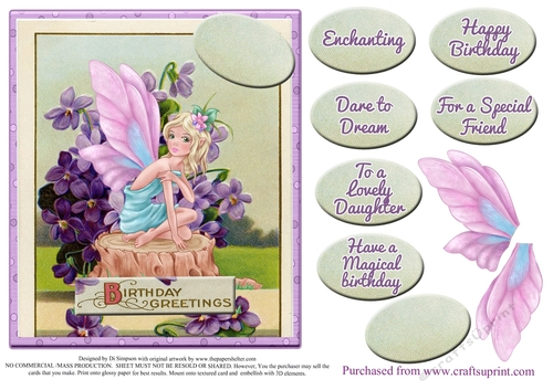 Make a Wish - Birthday fairy #1