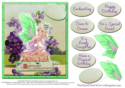 Make a Wish - Birthday fairy #2