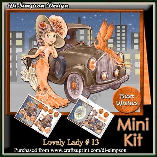 Mini Kit- Lovely Lady # 13- For lots of occasions