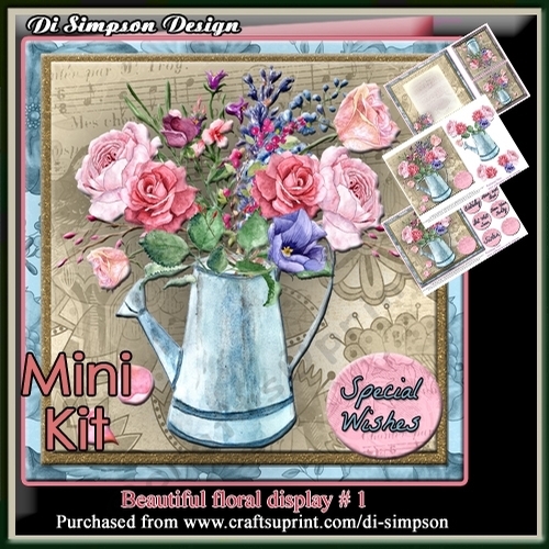 Mini Kit - Beautiful floral display # 1 for lots of occasions