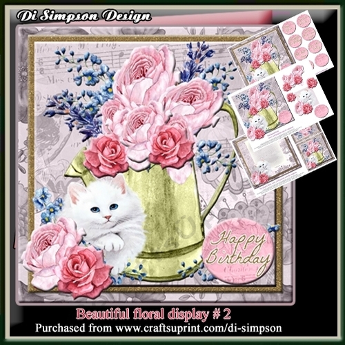 Mini Kit - Beautiful floral display # 2 for lots of occasions