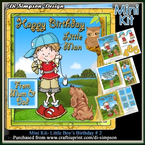 Mini Kit- Little Boys Birthday # 2