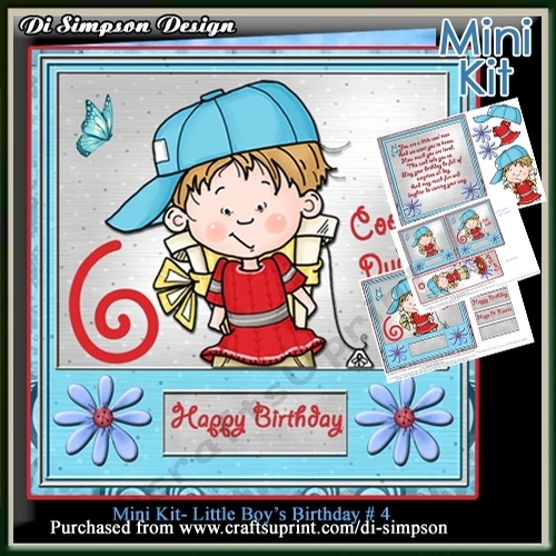 Mini Kit- Little Boys 6th Birthday #4