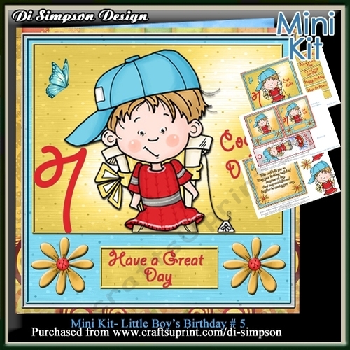 Mini Kit- Little Boys 7th Birthday #5