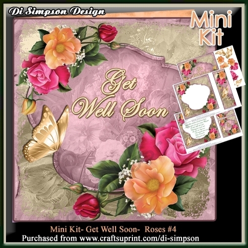 Mini Kit- Get Well - Roses #4