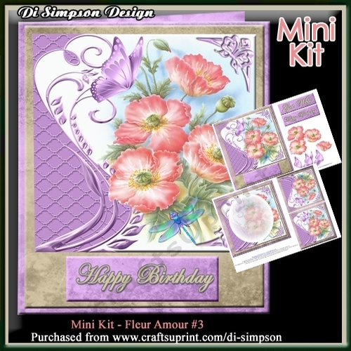 Mini Kit - Fleur Amour- For lots of occasions #3