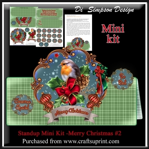 Standup Mini Kit -Merry Christmas #2