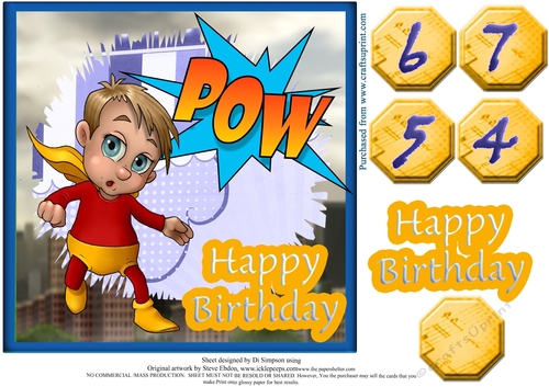 Super Hero for little boys Birthday #4
