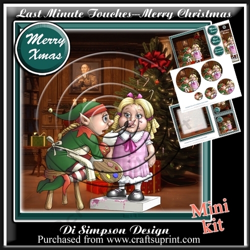 Mini Kit - Last Minute Touches-Merry Christmas