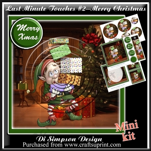 Mini Kit - Last Minute Touches #2 - Merry Christmas