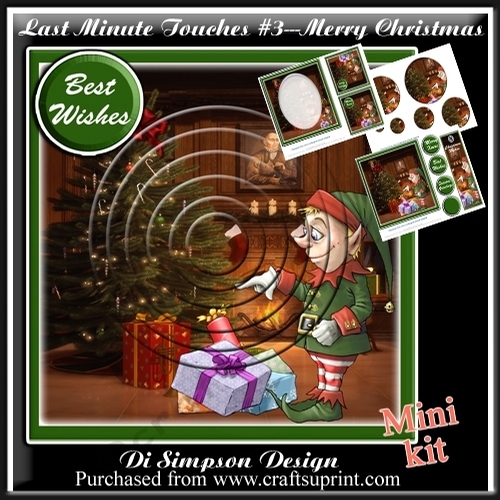 Mini Kit - Last Minute Prezzie counting #3 - Merry Christmas
