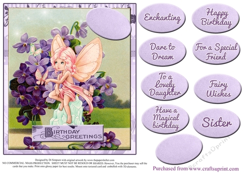 Lovely fairy for lots of occasions #6