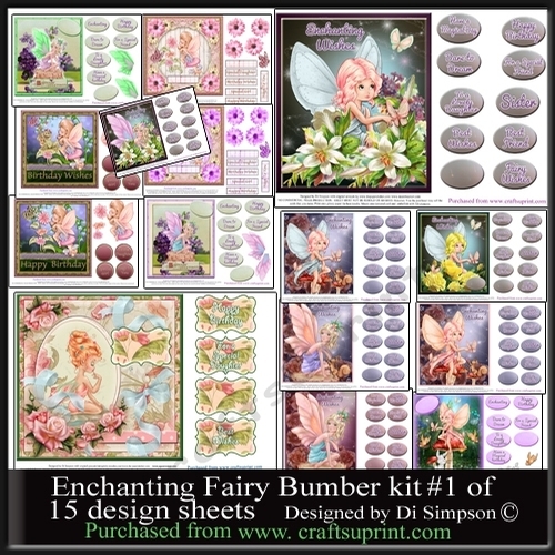 Huge Bumper Kit for Enchanted fairies for lots of occasions # 1
