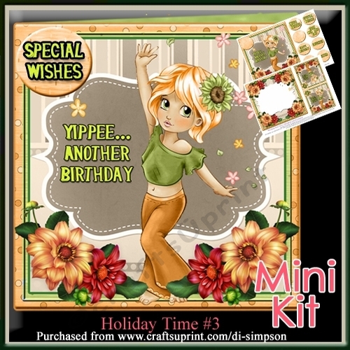 Mini Kit - Holiday time #3 for lots of occasions