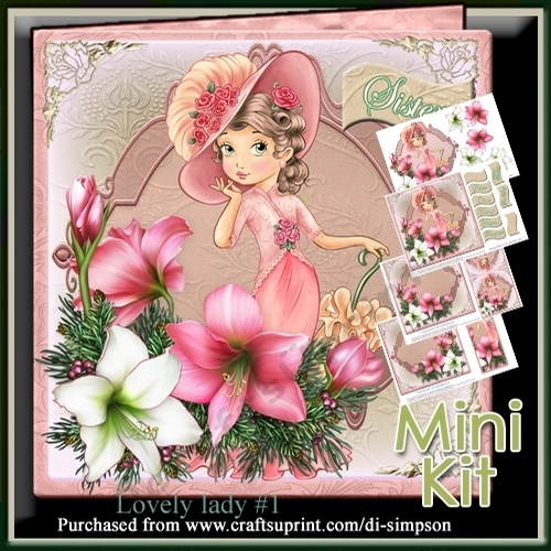 Mini Kit - Lovely Lady #1