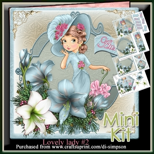 Mini Kit - Lovely Lady #2- For lots of occasions