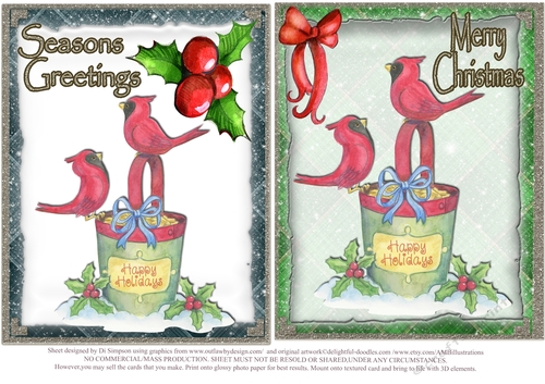 Gorgeous Christmas Quick Cards #4