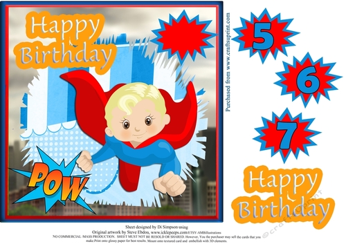 Super Hero for little boys Birthday #10