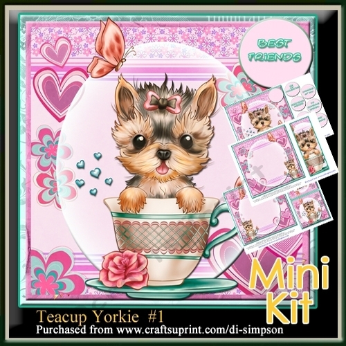 Mini Kit - Teacup Yorkie for lots of occasions #1