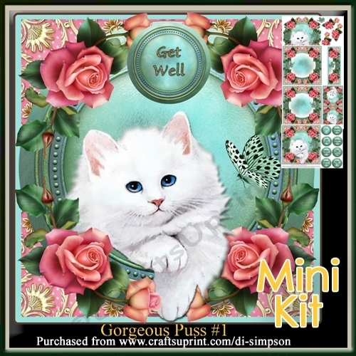 Mini Kit -  Gorgeous Puss for lots of occasions