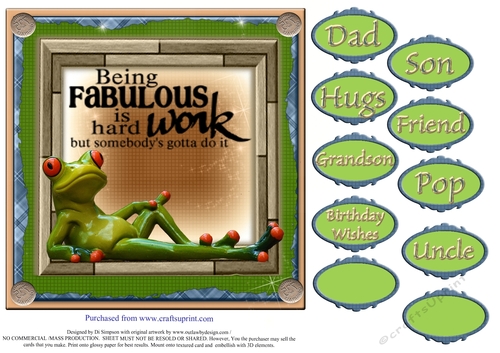 Being fabulous #4 Male