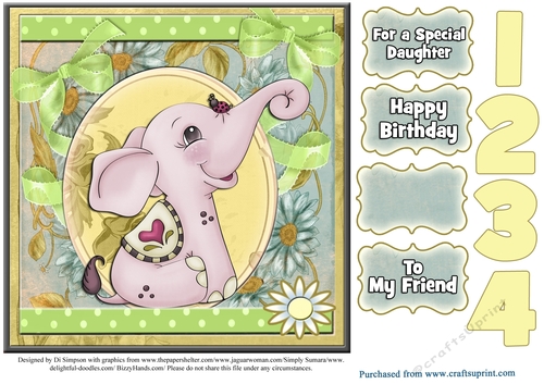 Oh So Cute design for lots of occasions #1