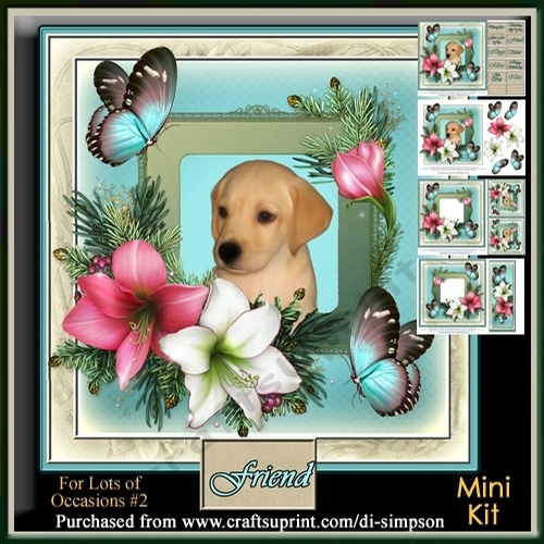 Mini Kit- Floral design for many occasions #2