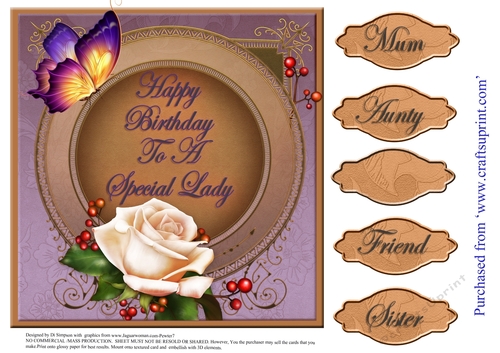  Gorgeous - Birthday Wishes To a Special Lady  #7