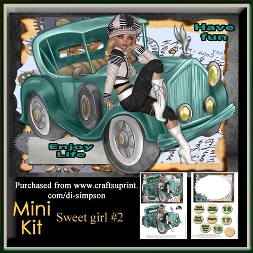 Mini Kit - Sweet Girl - For lots of occasions #2