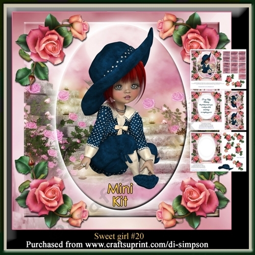 Mini Kit - Sweet Girl -  For lots of occasions #11