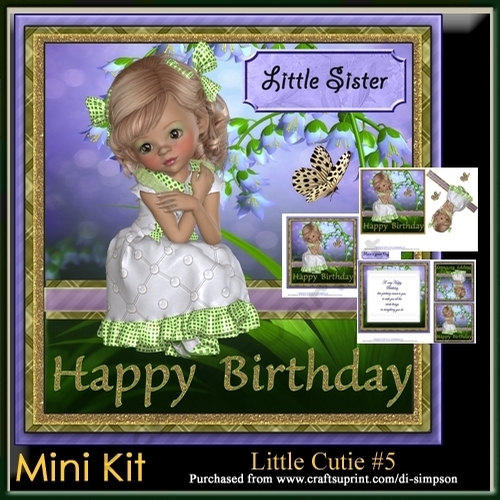 Mini Kit-Little Cutie #5- For Birthday