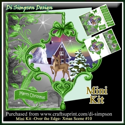 Mini Kit -over the Edge- Christmas  Scene #10