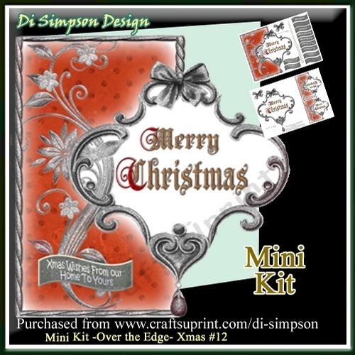 Mini Kit -over the Edge- Christmas Scene #12