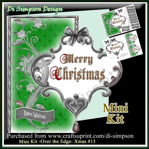 Mini Kit -over the Edge- Christmas Scene #13