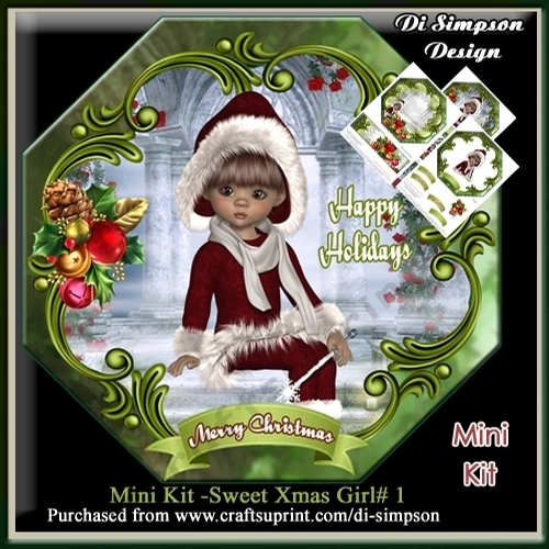 Mini Kit -Sweet Xmas Girl # 1