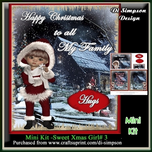 Mini Kit -Sweet Xmas Girl # 3